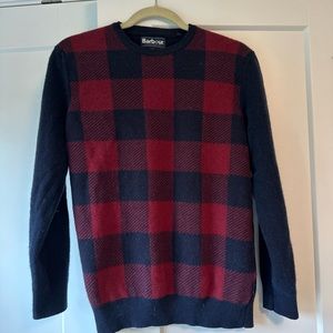 Men’s Barbour 100% wool sweater